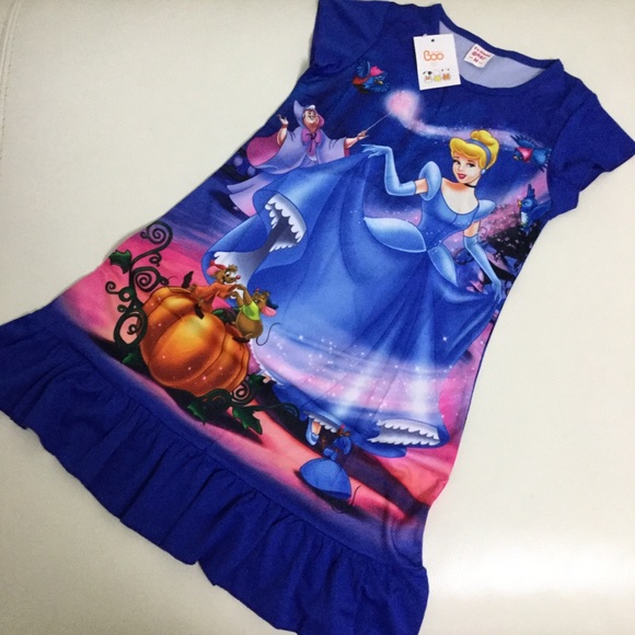 Princess Cinderella Cute Nightgown - Picture 2 of 5